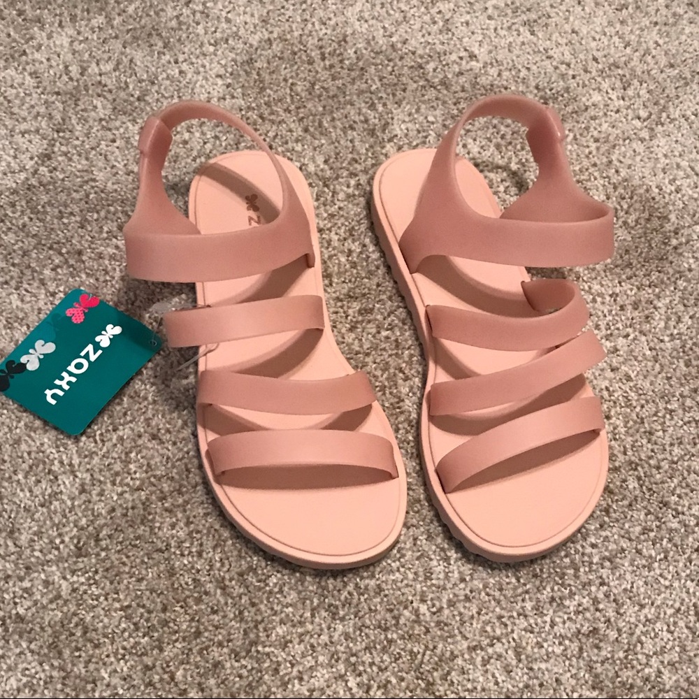 Zaxy Jelly Sandals NWT
